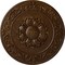 Ekena Millwork Sydney Ceiling Medallion (Fits Canopies up to 5 3/4"), 27 3/4"OD x 2"P, Root Beer Crackle CM27SYRBC - alternate 1